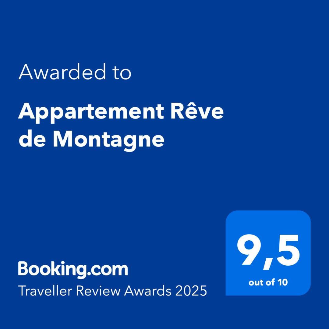 Appartement Reve De Montagne Samoëns Εξωτερικό φωτογραφία